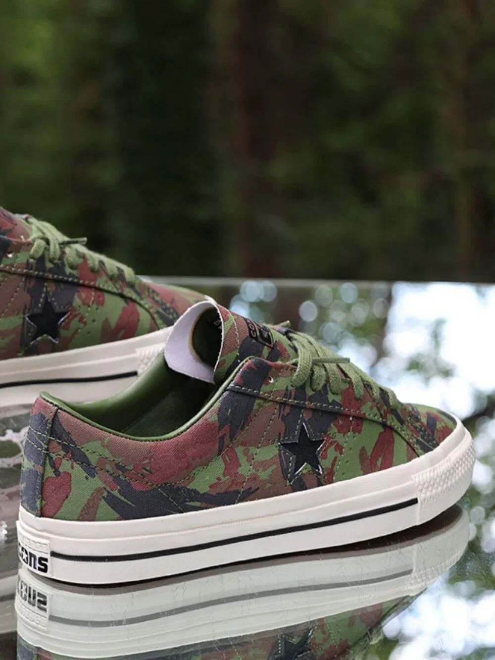 Converse One Star Pro Low Brushstroke Camo - Picture 9 of 14